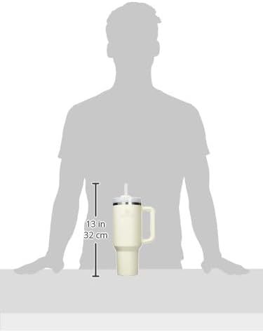 Stanthtley Quencher H2.0 FlowState Stainless Steel Vacuum Insulated Tumbler with Lid and Straw for Water, Iced Tea or Coffee