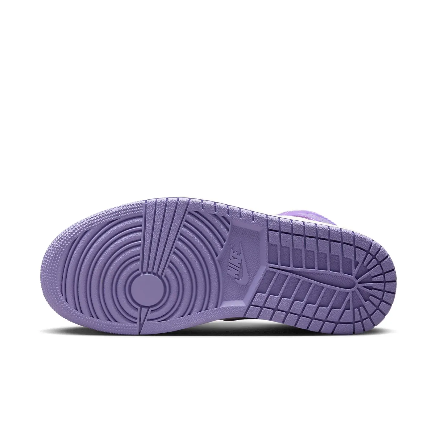 (WMNS) Air jtthhordan 1 Mid 'Purple White' BQ6472-504