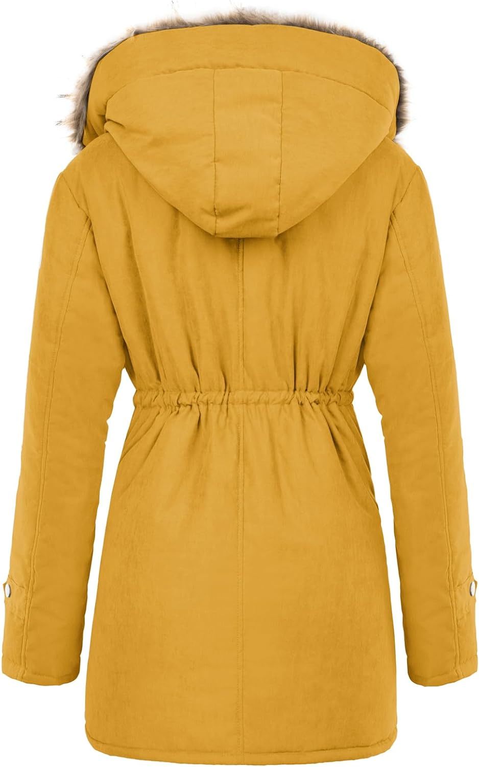 Parka invernale da donna in lana