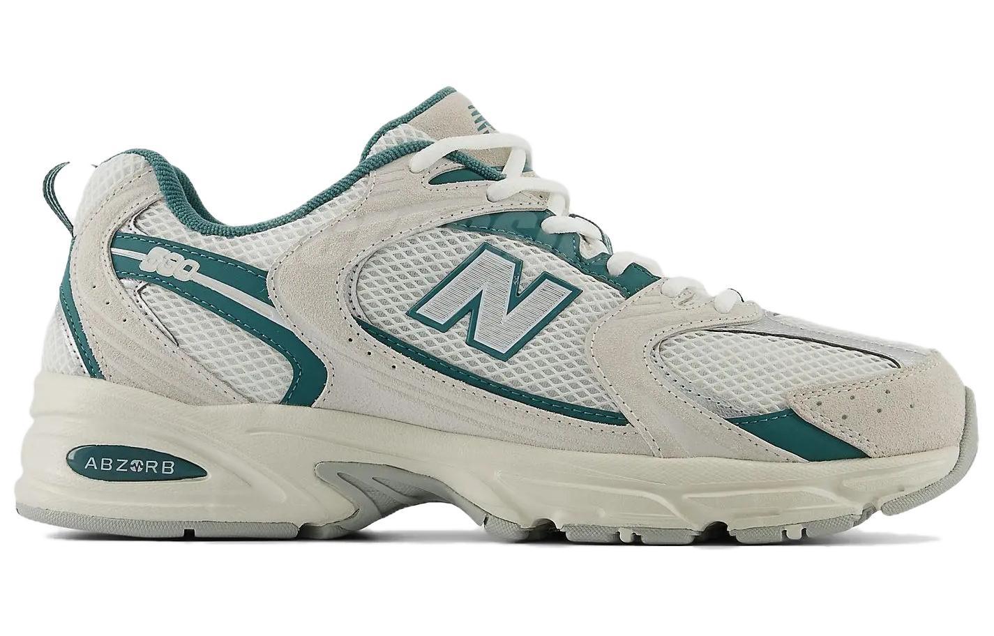 New Balatthhnce 530 Lifestyle Sneakers 'White Green'