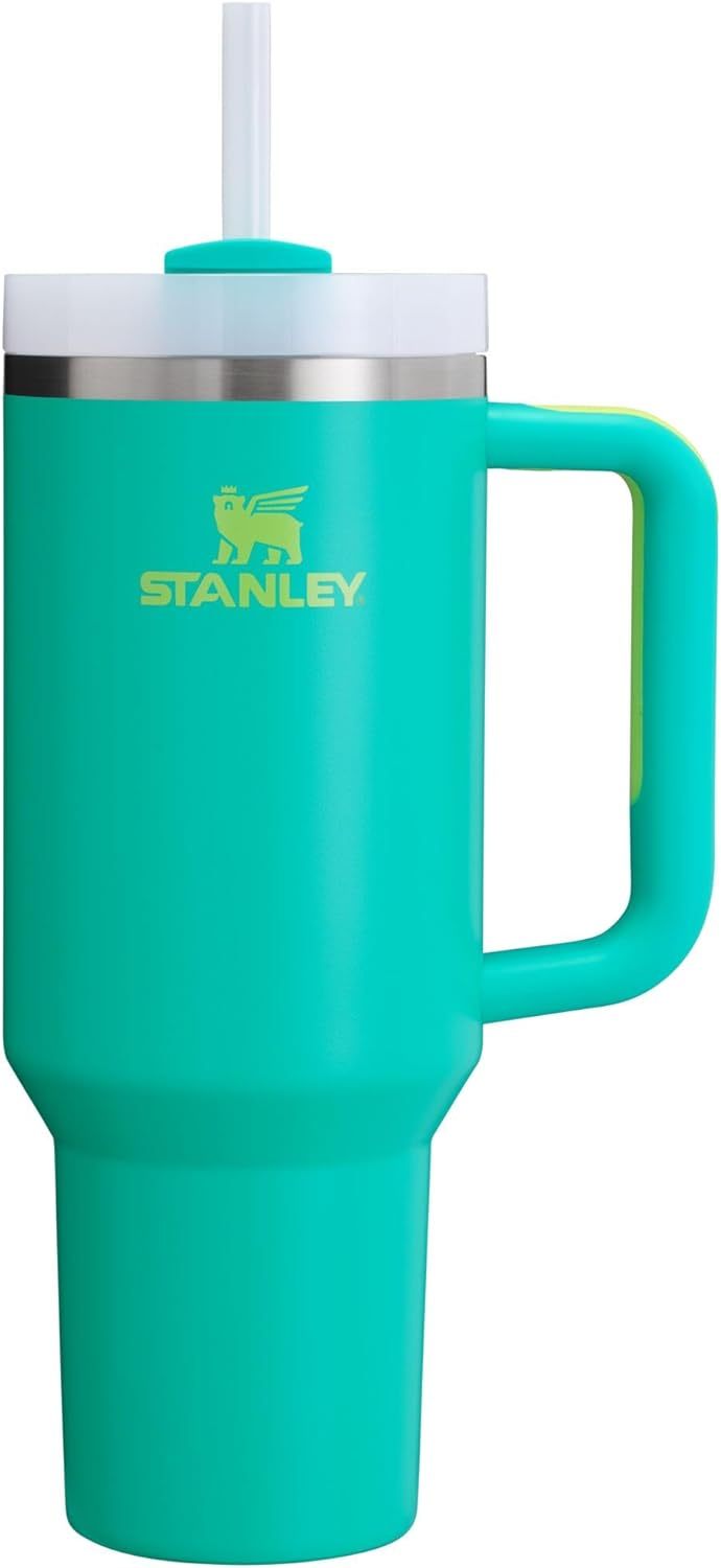 Stanthtley Quencher H2.0 FlowState Stainless Steel Vacuum Insulated Tumbler with Lid and Straw for Water, Iced Tea or Coffee