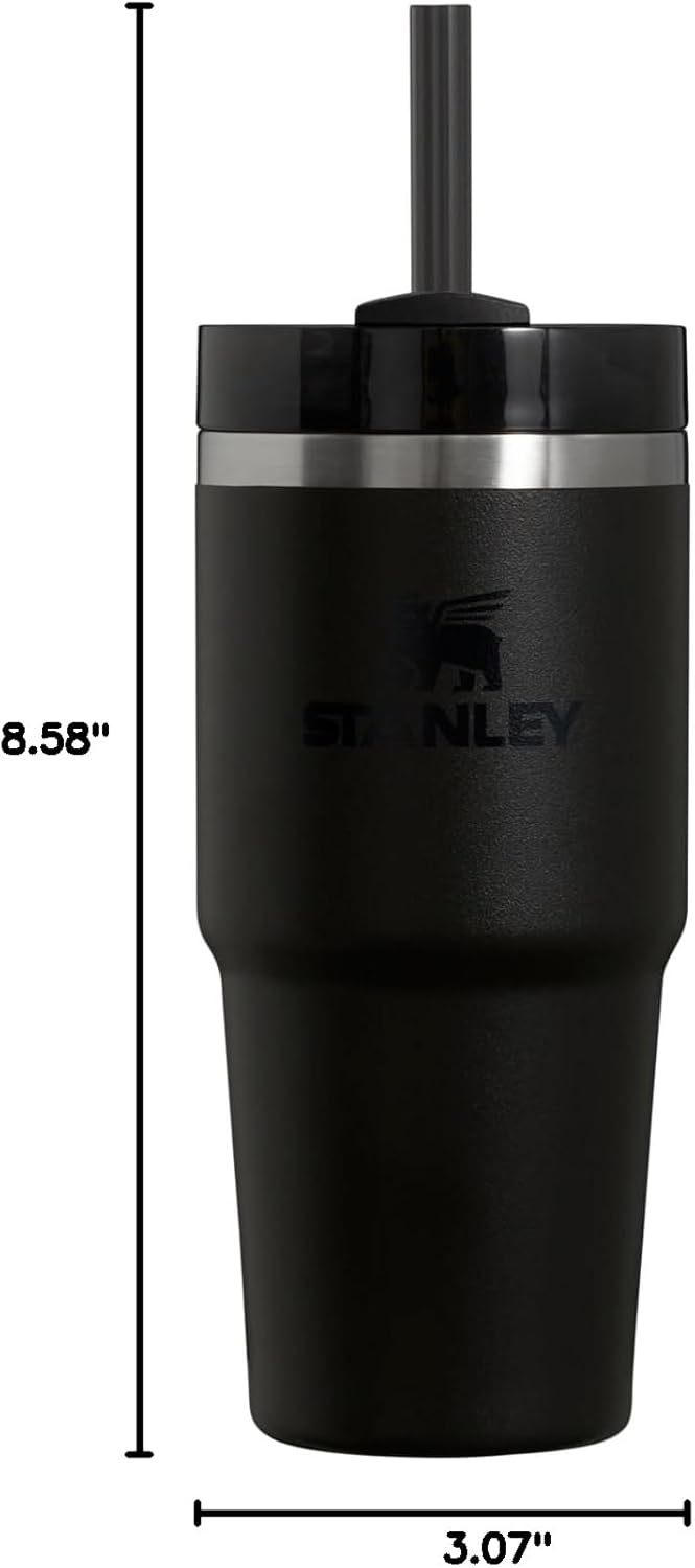 Stanthtley Quencher H2.0 FlowState Stainless Steel Vacuum Insulated Tumbler with Lid and Straw for Water, Iced Tea or Coffee
