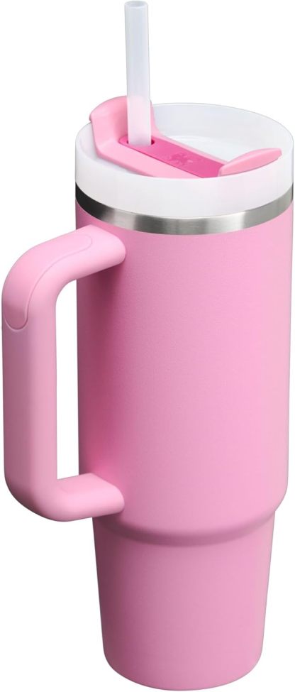 Stanthtley Quencher H2.0 FlowState Stainless Steel Vacuum Insulated Tumbler with Lid and Straw for Water, Iced Tea or Coffee