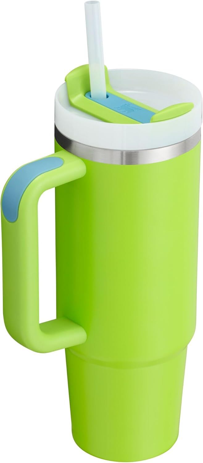 Stanthtley Quencher H2.0 FlowState Stainless Steel Vacuum Insulated Tumbler with Lid and Straw for Water, Iced Tea or Coffee