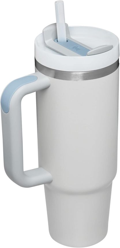 Stanthtley Quencher H2.0 FlowState Stainless Steel Vacuum Insulated Tumbler with Lid and Straw for Water, Iced Tea or Coffee