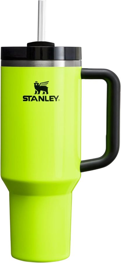 Stanthtley Quencher H2.0 FlowState Stainless Steel Vacuum Insulated Tumbler with Lid and Straw for Water, Iced Tea or Coffee
