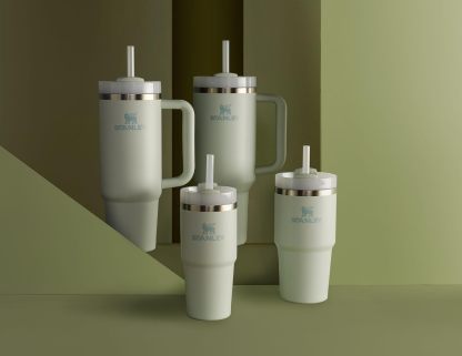 Stanthtley Quencher H2.0 FlowState Stainless Steel Vacuum Insulated Tumbler with Lid and Straw for Water, Iced Tea or Coffee
