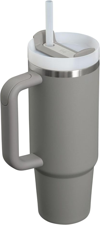 Stanthtley Quencher H2.0 FlowState Stainless Steel Vacuum Insulated Tumbler with Lid and Straw for Water, Iced Tea or Coffee
