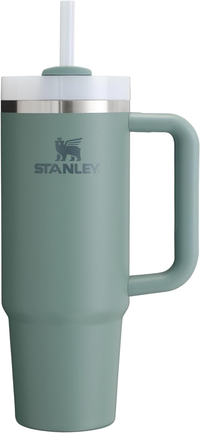 Stanthtley Quencher H2.0 FlowState Stainless Steel Vacuum Insulated Tumbler with Lid and Straw for Water, Iced Tea or Coffee