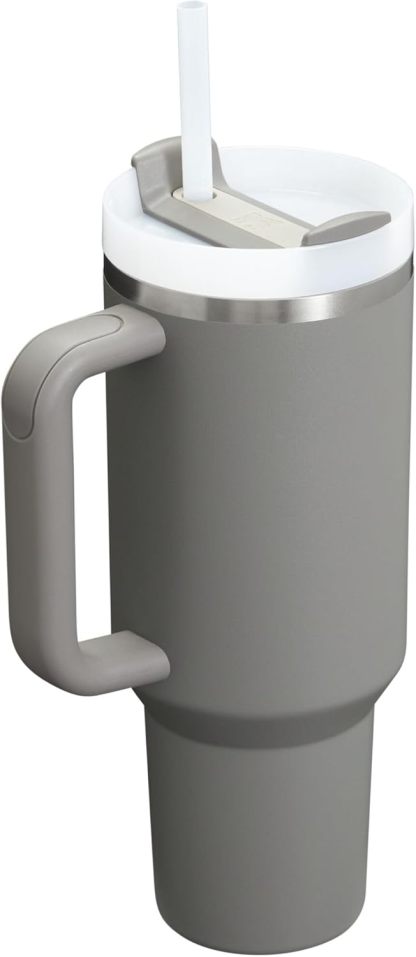 Stanthtley Quencher H2.0 FlowState Stainless Steel Vacuum Insulated Tumbler with Lid and Straw for Water, Iced Tea or Coffee