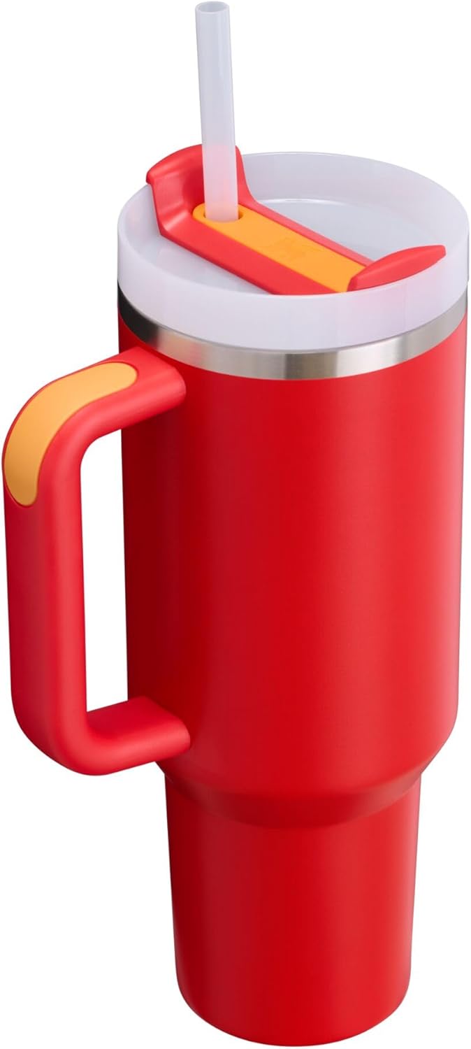 Stanthtley Quencher H2.0 FlowState Stainless Steel Vacuum Insulated Tumbler with Lid and Straw for Water, Iced Tea or Coffee