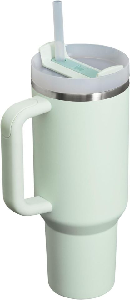 Stanthtley Quencher H2.0 FlowState Stainless Steel Vacuum Insulated Tumbler with Lid and Straw for Water, Iced Tea or Coffee