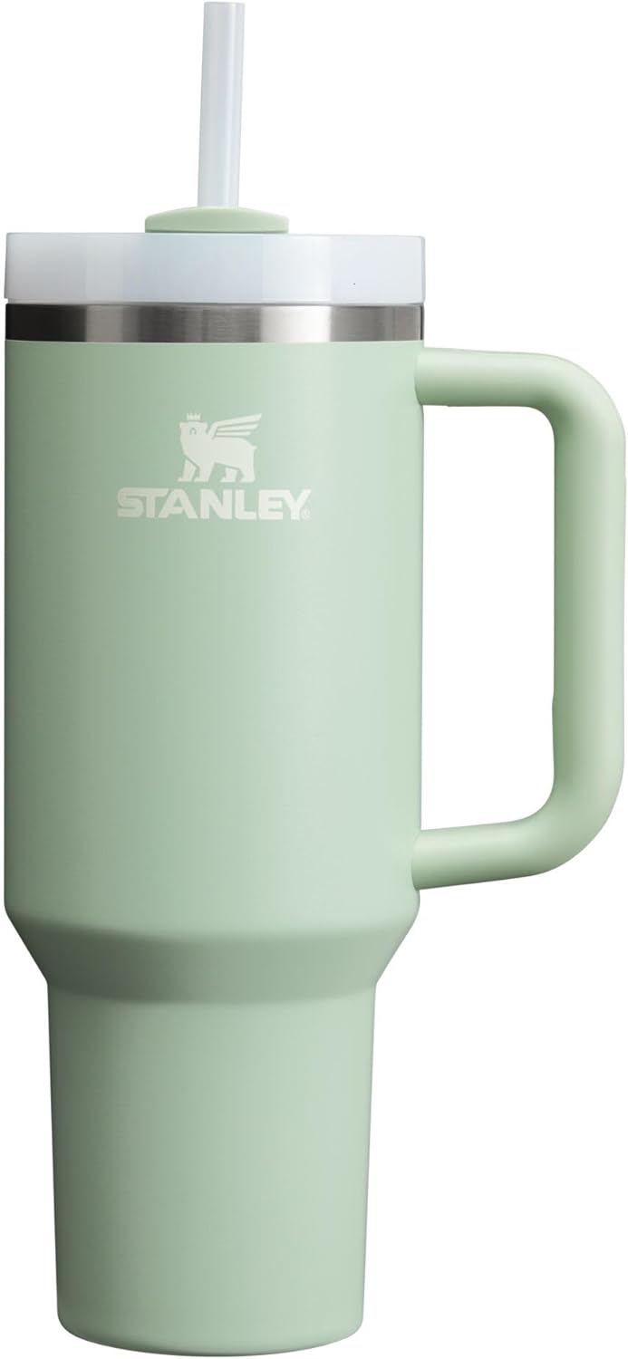 Stanthtley Quencher H2.0 FlowState Stainless Steel Vacuum Insulated Tumbler with Lid and Straw for Water, Iced Tea or Coffee