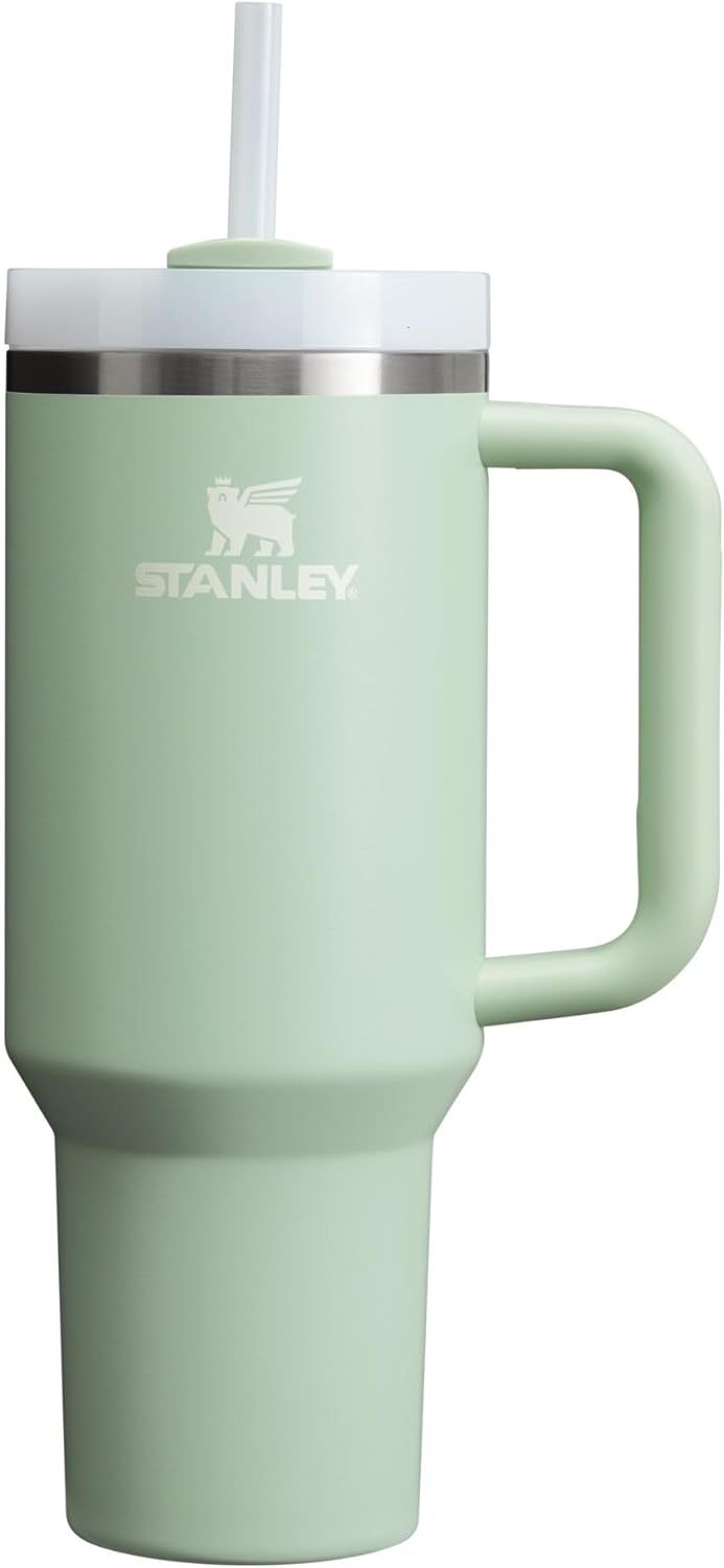 Stanthtley Quencher H2.0 FlowState Stainless Steel Vacuum Insulated Tumbler with Lid and Straw for Water, Iced Tea or Coffee