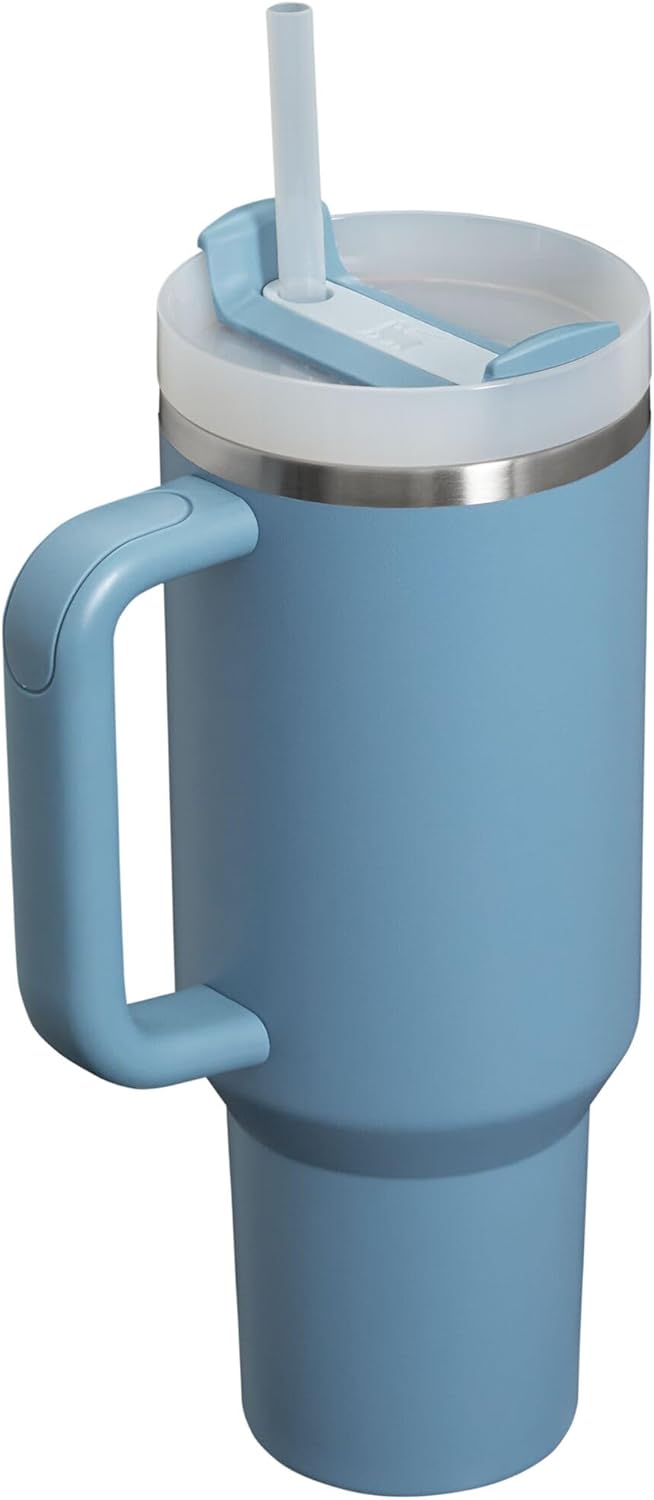Stanthtley Quencher H2.0 FlowState Stainless Steel Vacuum Insulated Tumbler with Lid and Straw for Water, Iced Tea or Coffee