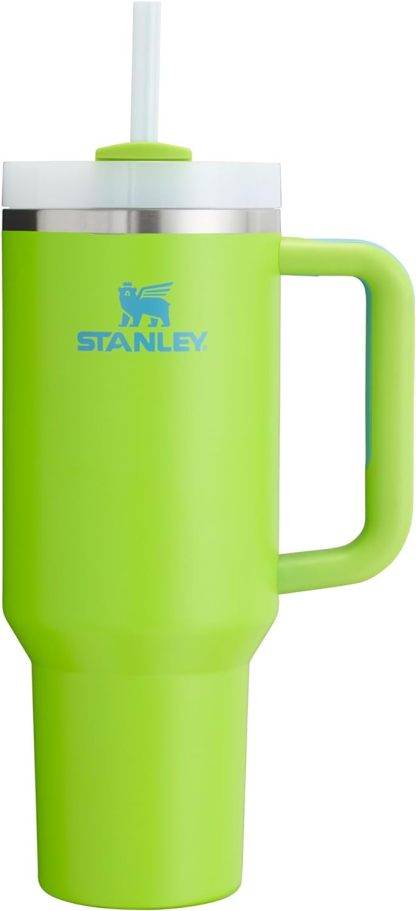 Stanthtley Quencher H2.0 FlowState Stainless Steel Vacuum Insulated Tumbler with Lid and Straw for Water, Iced Tea or Coffee