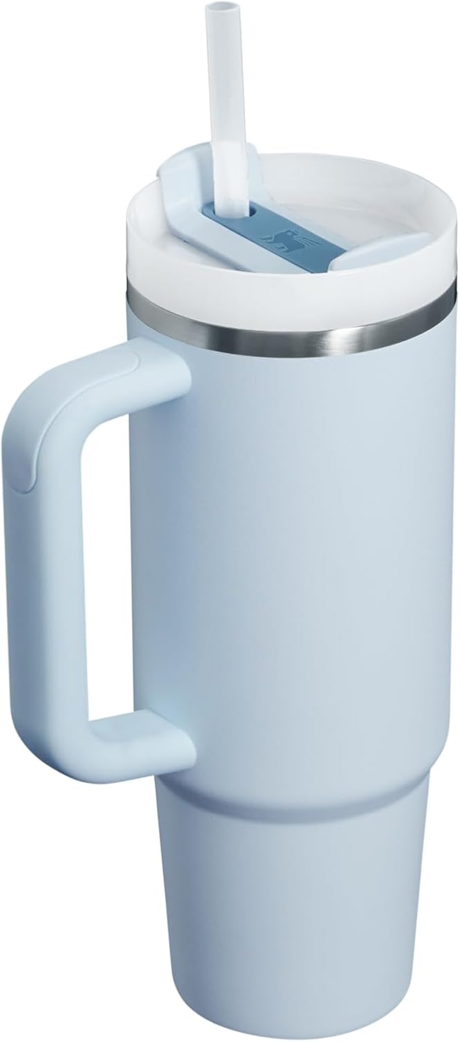 Stanthtley Quencher H2.0 FlowState Stainless Steel Vacuum Insulated Tumbler with Lid and Straw for Water, Iced Tea or Coffee