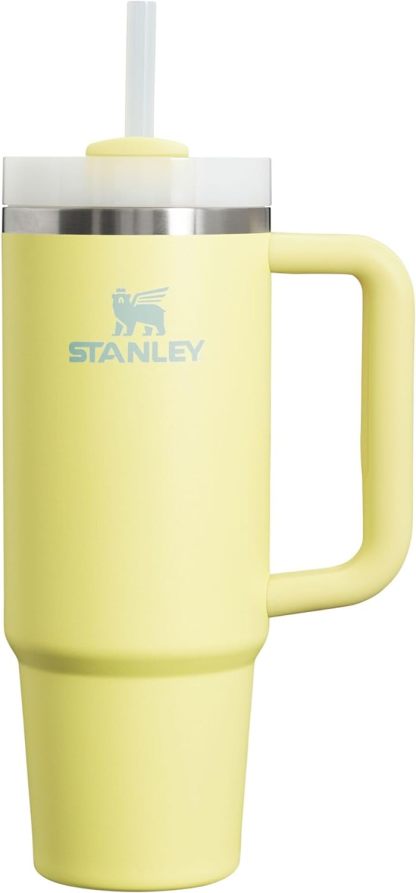 Stanthtley Quencher H2.0 FlowState Stainless Steel Vacuum Insulated Tumbler with Lid and Straw for Water, Iced Tea or Coffee