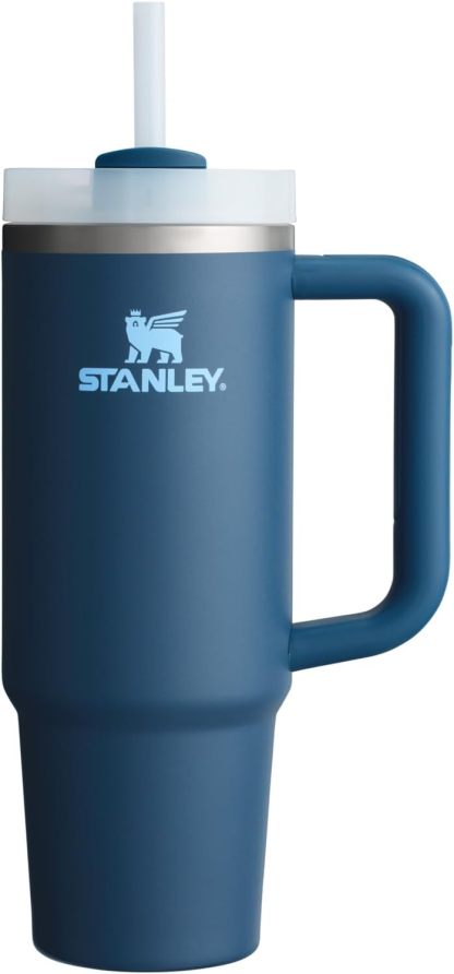 Stanthtley Quencher H2.0 FlowState Stainless Steel Vacuum Insulated Tumbler with Lid and Straw for Water, Iced Tea or Coffee