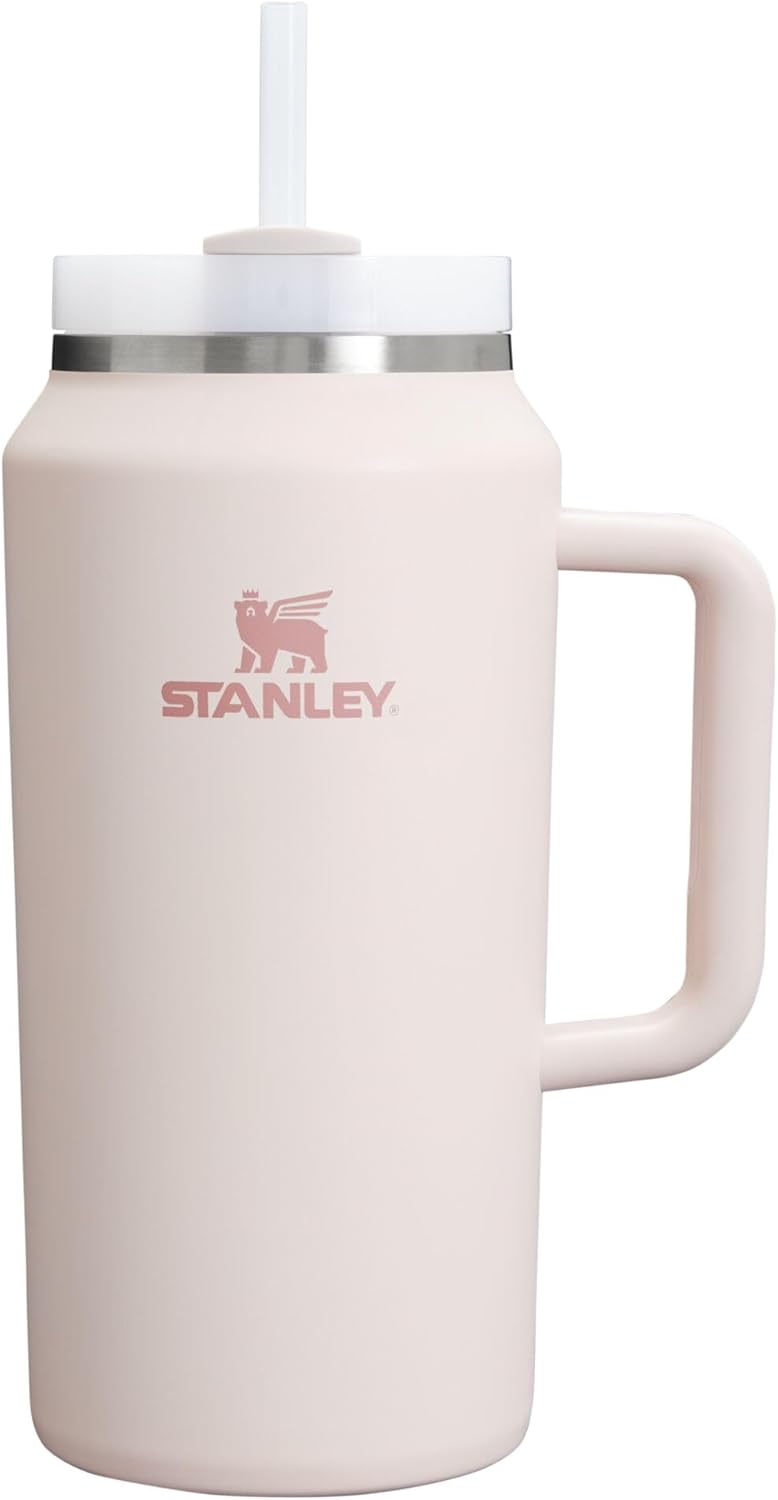Stanthtley Quencher H2.0 FlowState Stainless Steel Vacuum Insulated Tumbler with Lid and Straw for Water, Iced Tea or Coffee