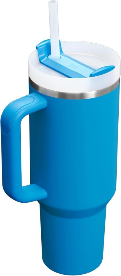 Stanthtley Quencher H2.0 FlowState Stainless Steel Vacuum Insulated Tumbler with Lid and Straw for Water, Iced Tea or Coffee