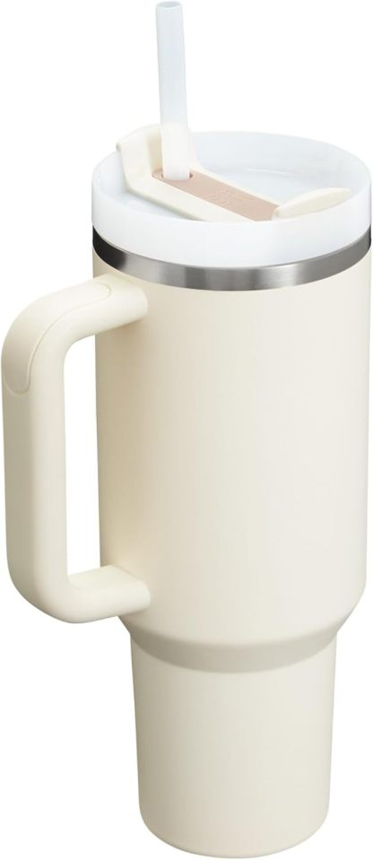 Stanthtley Quencher H2.0 FlowState Stainless Steel Vacuum Insulated Tumbler with Lid and Straw for Water, Iced Tea or Coffee