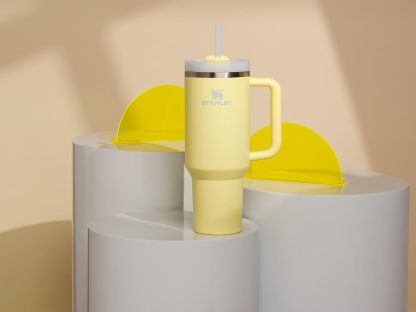 Stanthtley Quencher H2.0 FlowState Stainless Steel Vacuum Insulated Tumbler with Lid and Straw for Water, Iced Tea or Coffee
