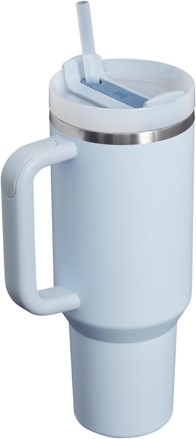 Stanthtley Quencher H2.0 FlowState Stainless Steel Vacuum Insulated Tumbler with Lid and Straw for Water, Iced Tea or Coffee