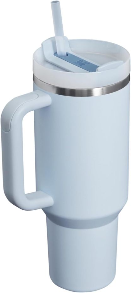 Stanthtley Quencher H2.0 FlowState Stainless Steel Vacuum Insulated Tumbler with Lid and Straw for Water, Iced Tea or Coffee