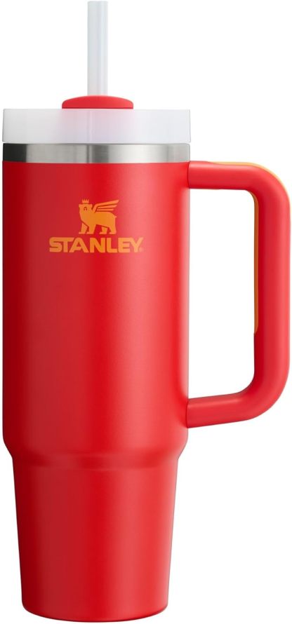 Stanthtley Quencher H2.0 FlowState Stainless Steel Vacuum Insulated Tumbler with Lid and Straw for Water, Iced Tea or Coffee