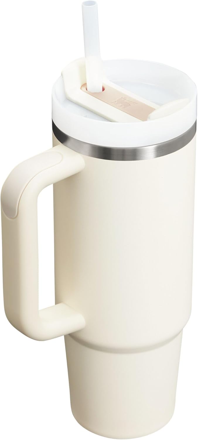 Stanthtley Quencher H2.0 FlowState Stainless Steel Vacuum Insulated Tumbler with Lid and Straw for Water, Iced Tea or Coffee