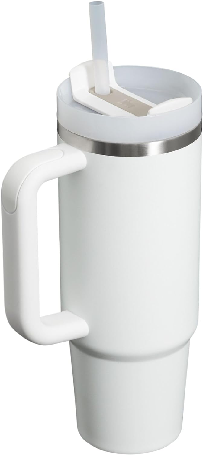 Stanthtley Quencher H2.0 FlowState Stainless Steel Vacuum Insulated Tumbler with Lid and Straw for Water, Iced Tea or Coffee