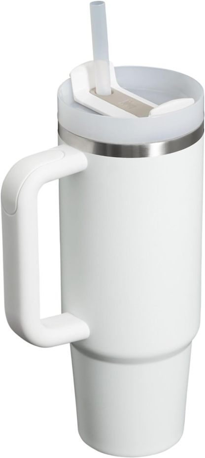 Stanthtley Quencher H2.0 FlowState Stainless Steel Vacuum Insulated Tumbler with Lid and Straw for Water, Iced Tea or Coffee