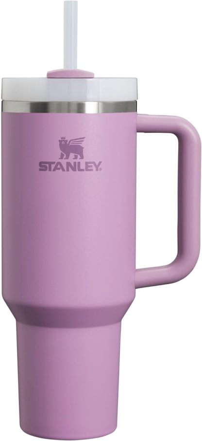 Stanthtley Quencher H2.0 FlowState Stainless Steel Vacuum Insulated Tumbler with Lid and Straw for Water, Iced Tea or Coffee