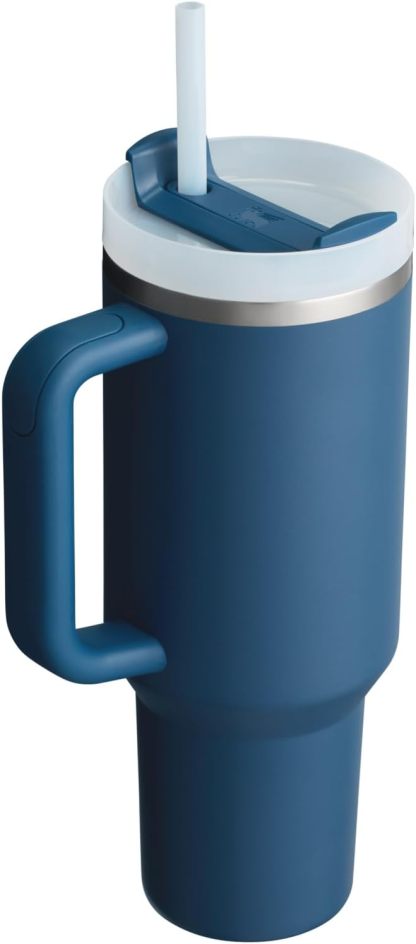 Stanthtley Quencher H2.0 FlowState Stainless Steel Vacuum Insulated Tumbler with Lid and Straw for Water, Iced Tea or Coffee