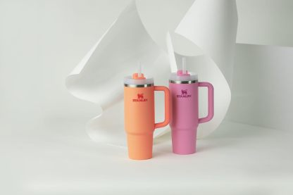 Stanthtley Quencher H2.0 FlowState Stainless Steel Vacuum Insulated Tumbler with Lid and Straw for Water, Iced Tea or Coffee