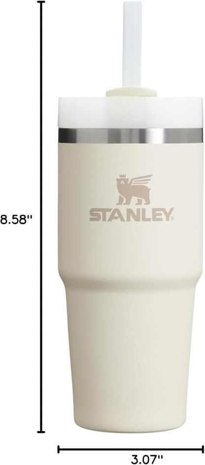 Stanthtley Quencher H2.0 FlowState Stainless Steel Vacuum Insulated Tumbler with Lid and Straw for Water, Iced Tea or Coffee