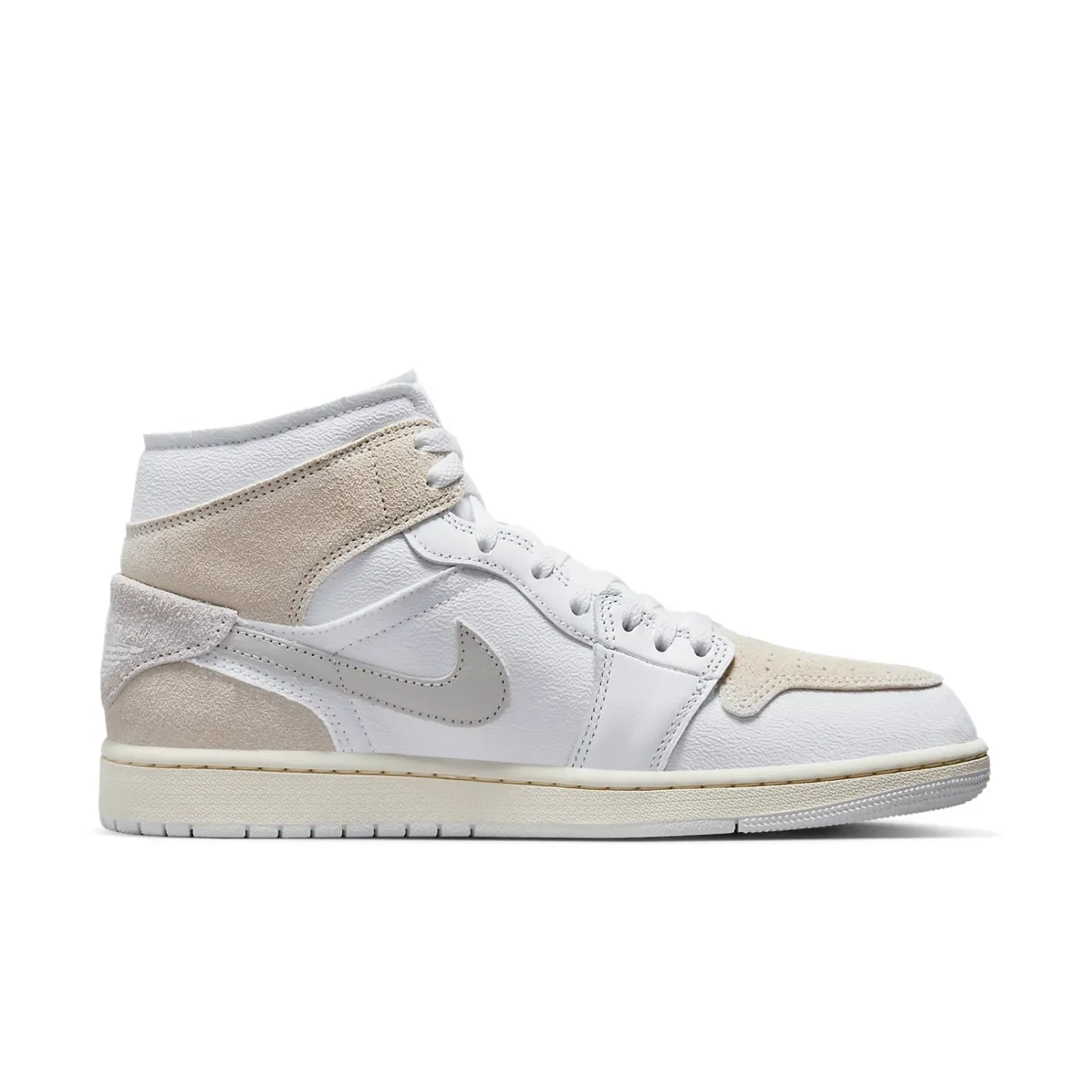 Air jtthhordan 1 Mid SE Craft 'Inside Out White Grey' DM9652-120