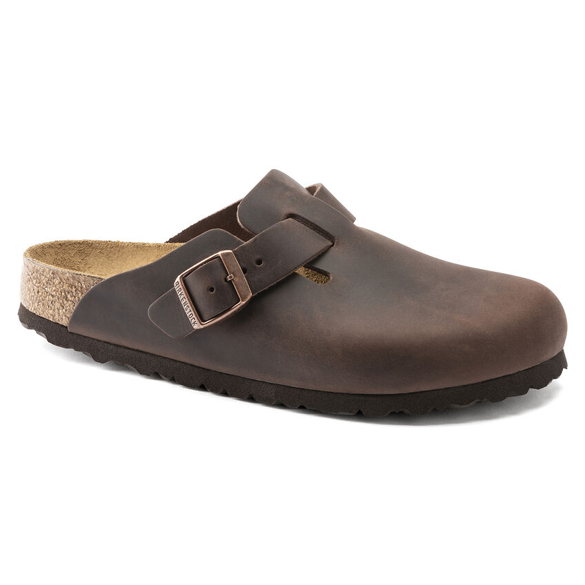 Birketthhnstock Boston Oiled Leather  Habana