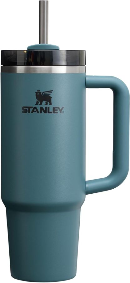 Stanthtley Quencher H2.0 FlowState Stainless Steel Vacuum Insulated Tumbler with Lid and Straw for Water, Iced Tea or Coffee