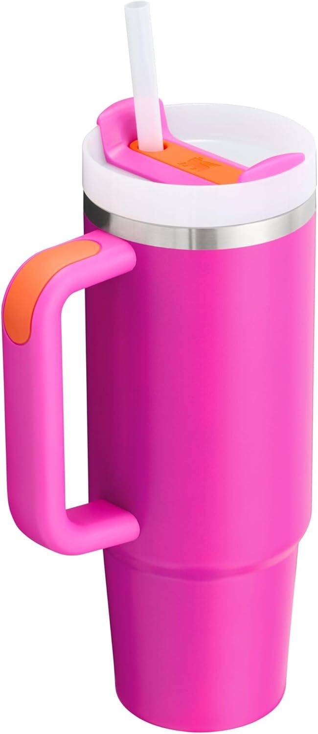 Stanthtley Quencher H2.0 FlowState Stainless Steel Vacuum Insulated Tumbler with Lid and Straw for Water, Iced Tea or Coffee