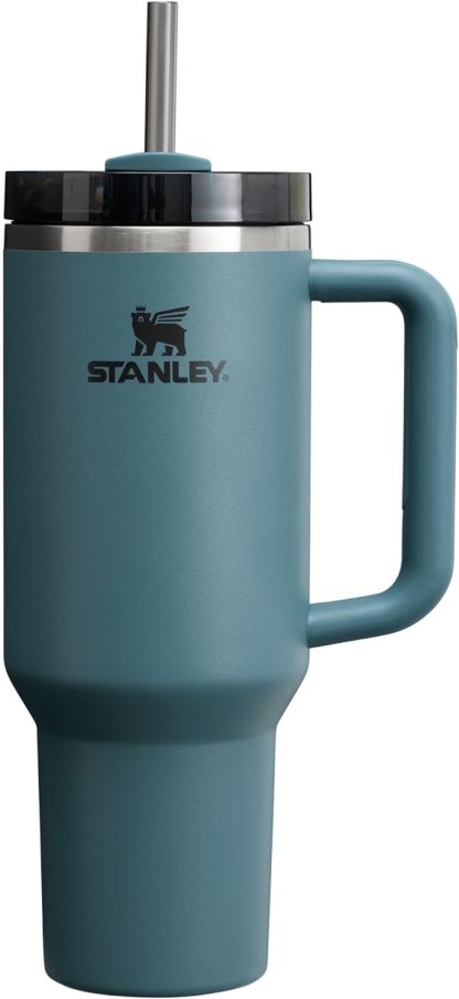 Stanthtley Quencher H2.0 FlowState Stainless Steel Vacuum Insulated Tumbler with Lid and Straw for Water, Iced Tea or Coffee