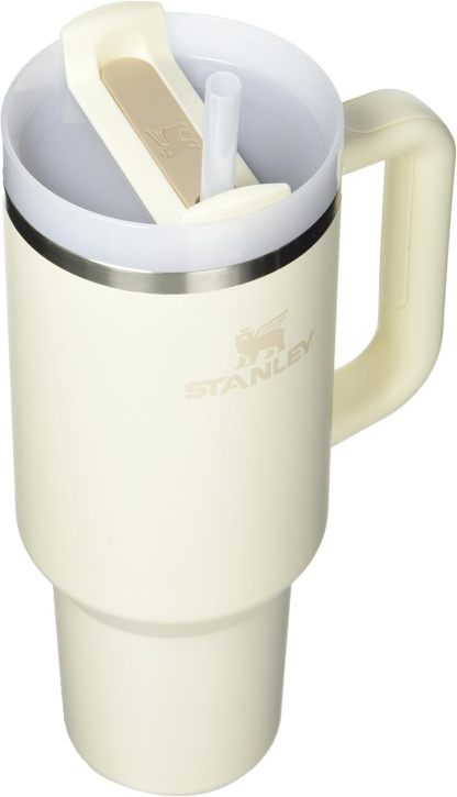Stanthtley Quencher H2.0 FlowState Stainless Steel Vacuum Insulated Tumbler with Lid and Straw for Water, Iced Tea or Coffee