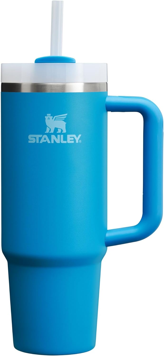 Stanthtley Quencher H2.0 FlowState Stainless Steel Vacuum Insulated Tumbler with Lid and Straw for Water, Iced Tea or Coffee