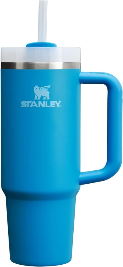 Stanthtley Quencher H2.0 FlowState Stainless Steel Vacuum Insulated Tumbler with Lid and Straw for Water, Iced Tea or Coffee