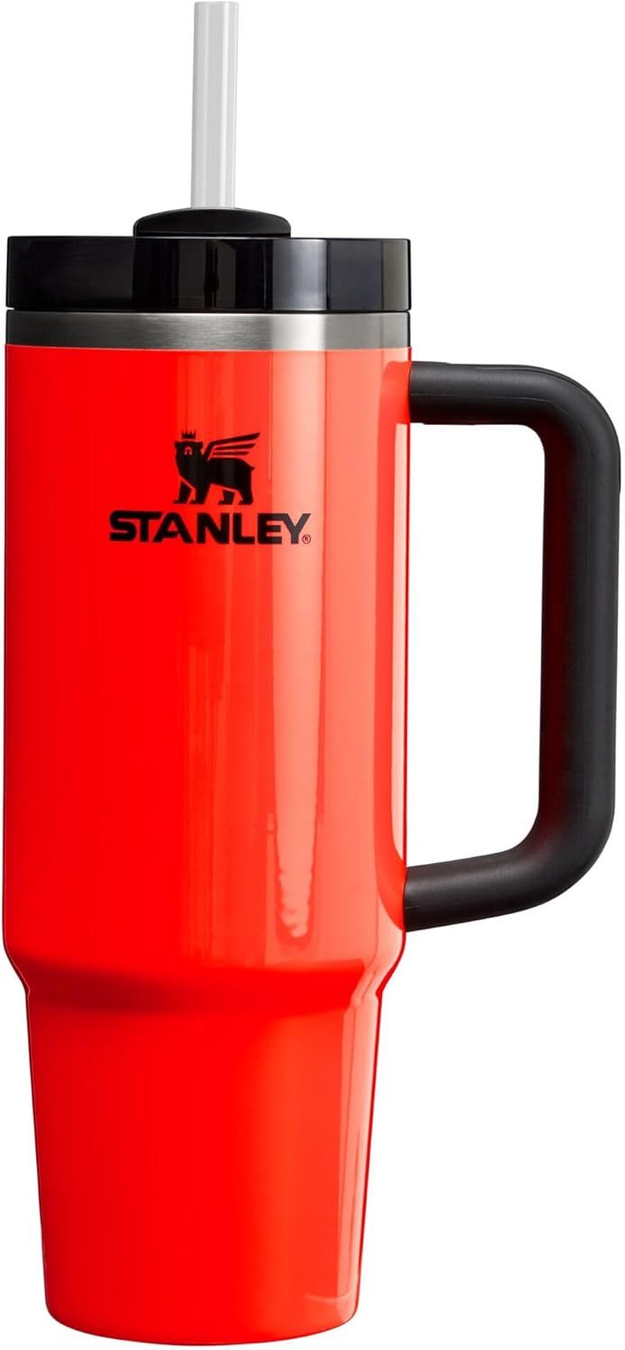 Stanthtley Quencher H2.0 FlowState Stainless Steel Vacuum Insulated Tumbler with Lid and Straw for Water, Iced Tea or Coffee