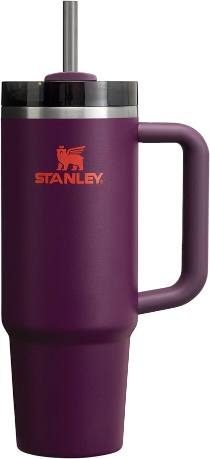 Stanthtley Quencher H2.0 FlowState Stainless Steel Vacuum Insulated Tumbler with Lid and Straw for Water, Iced Tea or Coffee