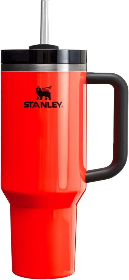 Stanthtley Quencher H2.0 FlowState Stainless Steel Vacuum Insulated Tumbler with Lid and Straw for Water, Iced Tea or Coffee