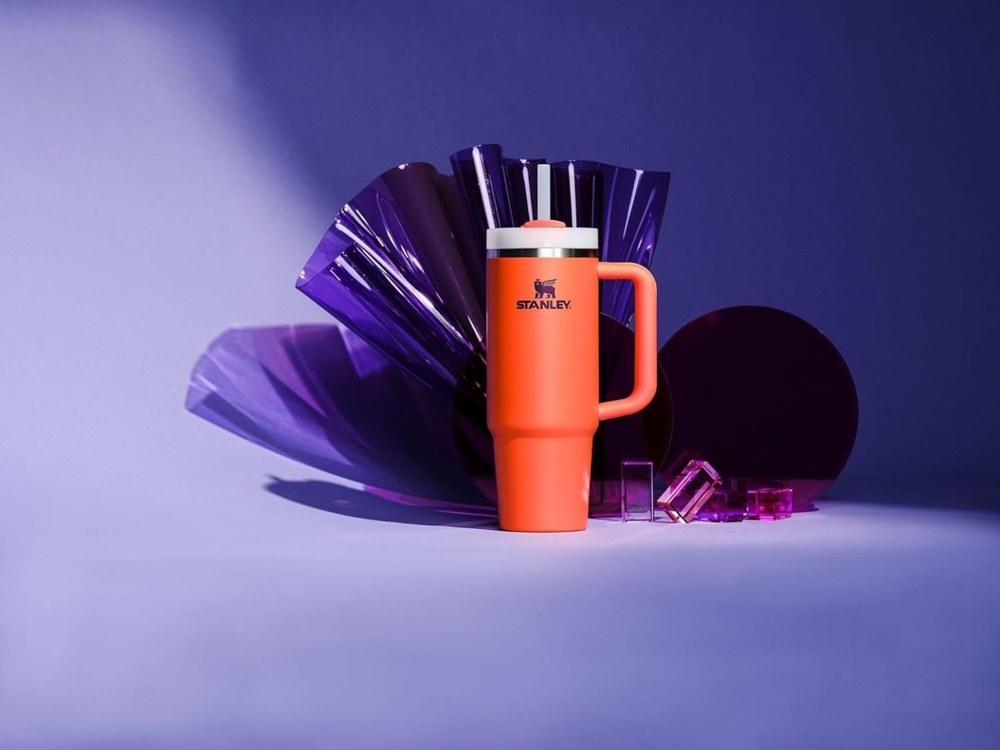 Stanthtley Quencher H2.0 FlowState Stainless Steel Vacuum Insulated Tumbler with Lid and Straw for Water, Iced Tea or Coffee