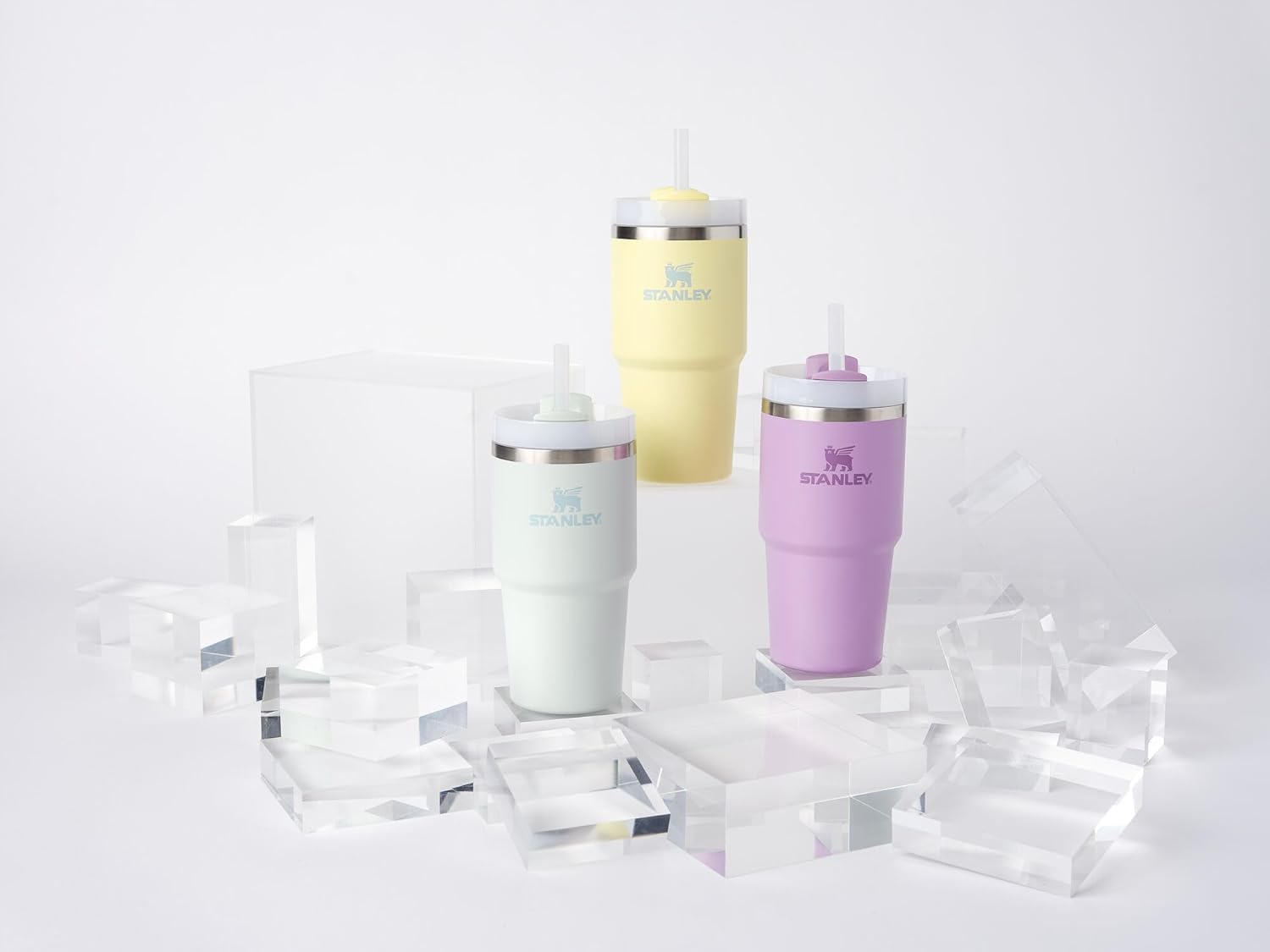 Stanthtley Quencher H2.0 FlowState Stainless Steel Vacuum Insulated Tumbler with Lid and Straw for Water, Iced Tea or Coffee
